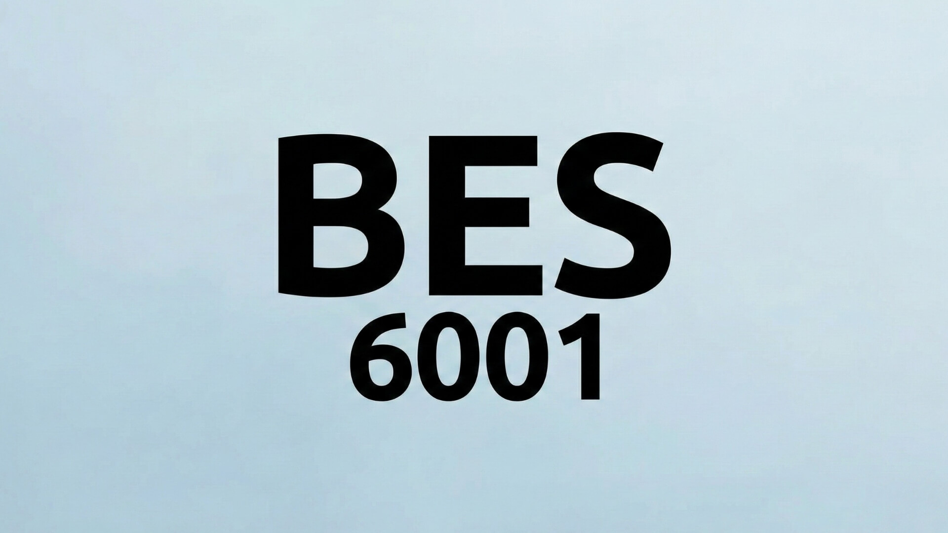 BES 6001 Sertifikası Nedir?