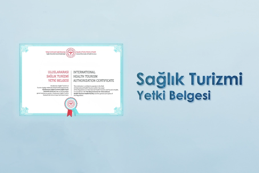 Sağlık Turizmi Yetki Belgesi