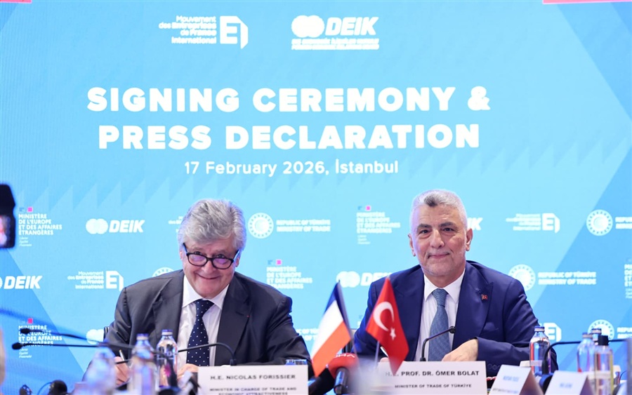 Türkiye-Fransa 8. Dönem JETCO Toplantısı İstanbul'da Gerçekleştirildi